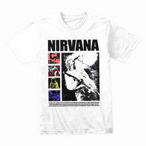 Nirvana Live Performance T-Shirt – Grunge Rock Tribute