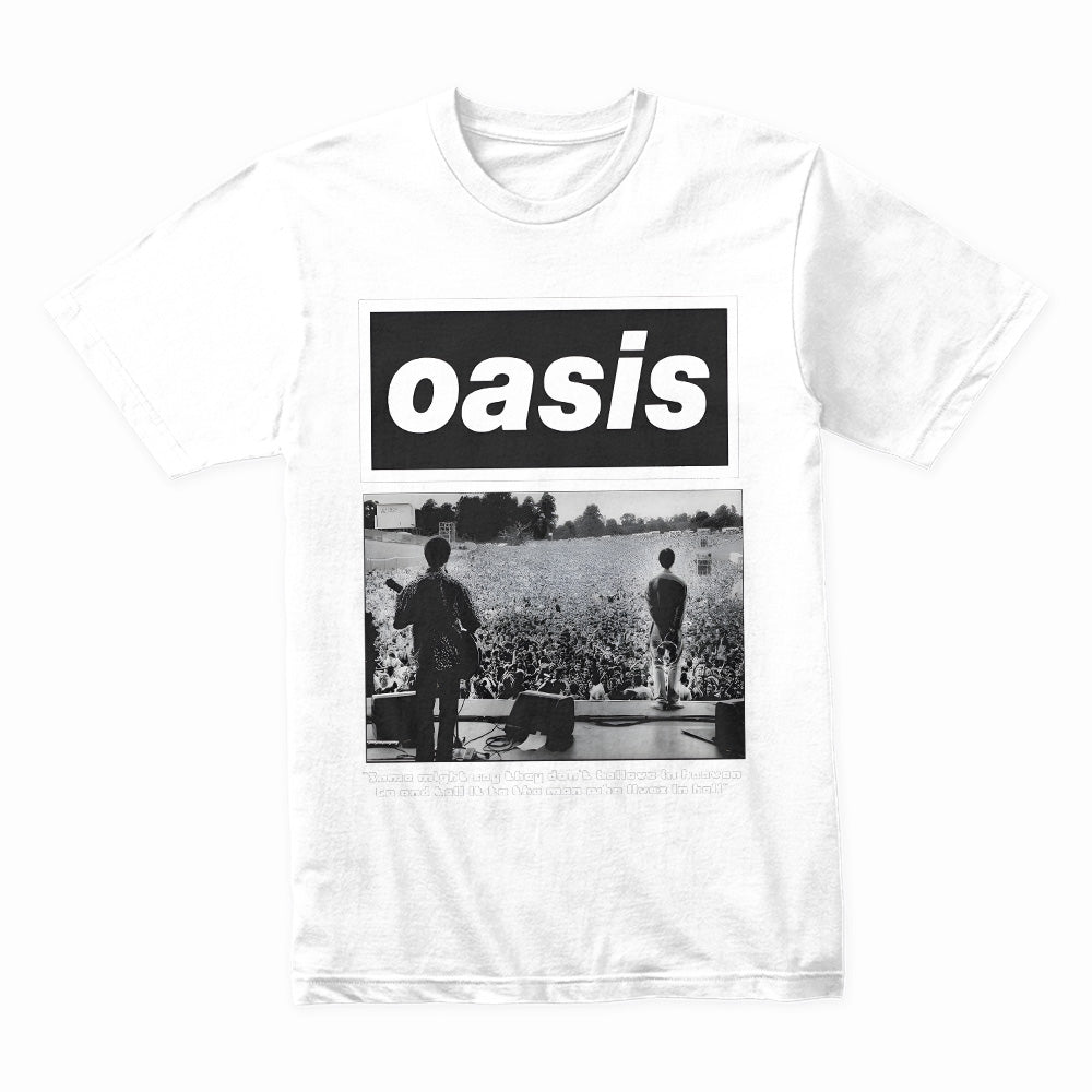 Oasis Knebworth 1996 Concert T-Shirt – Legendary Britpop Performance