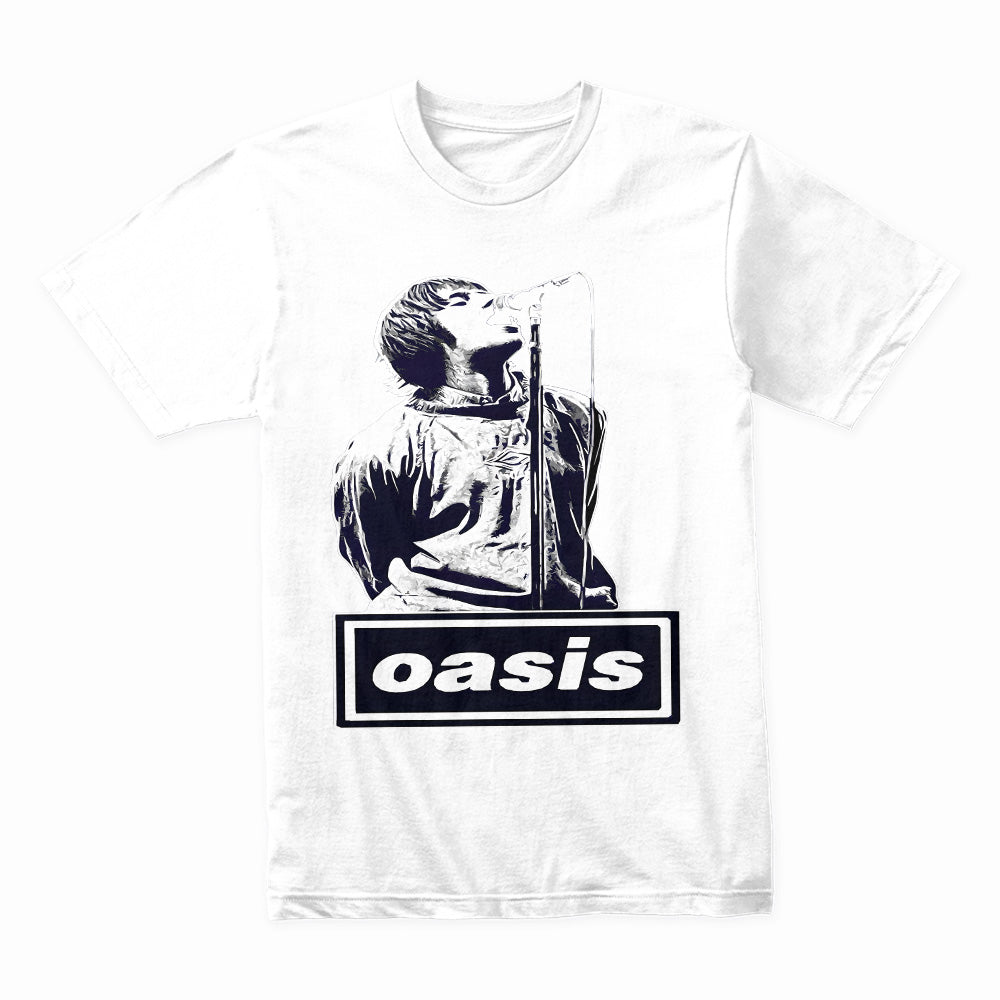 Oasis Liam Gallagher Live Performance T-Shirt