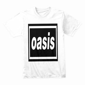 Oasis Classic Logo T-Shirt – Britpop Icon Essential