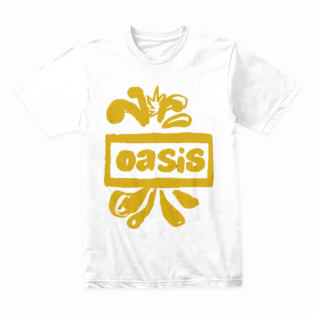 Oasis Vintage Logo T-Shirt – Classic Britpop Tribute