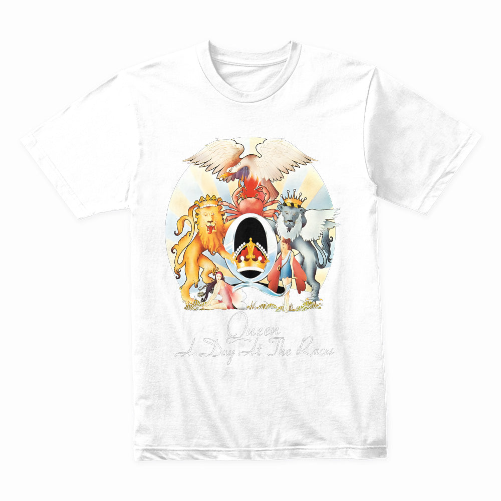 Queen "A Day at the Races" T-Shirt – Classic Album Artwork Tribute