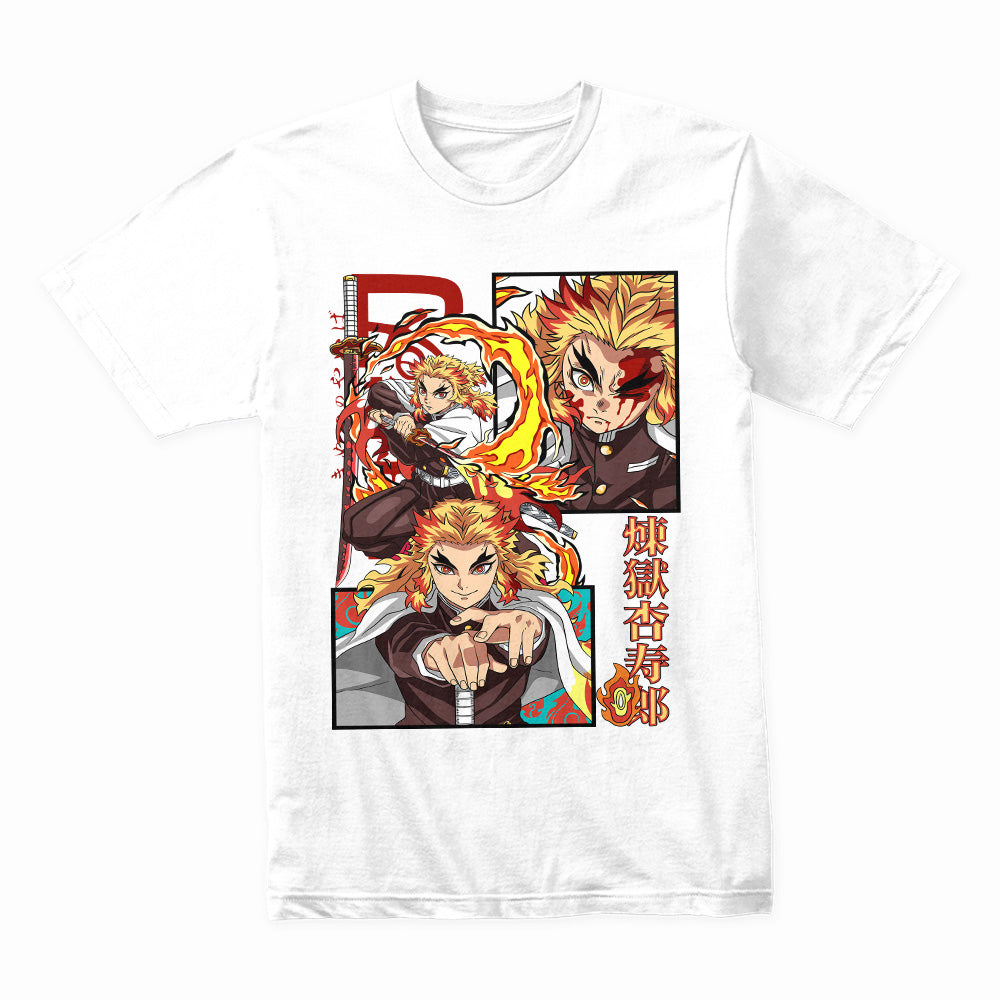 Demon Slayer Rengoku T-Shirt – Flame Hashira’s Burning Spirit