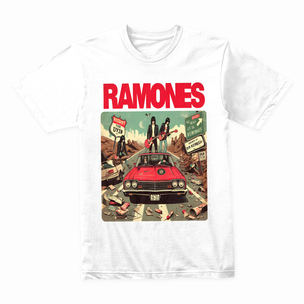 Ramones Vintage Rock Band T-Shirt – Retro Punk Rock Graphic Tee