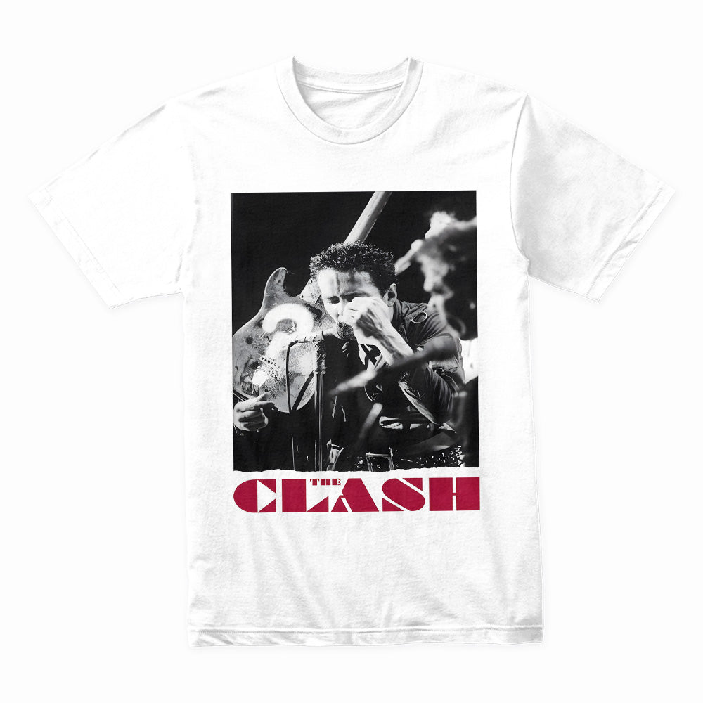 The Clash Iconic Live Performance Graphic T-Shirt