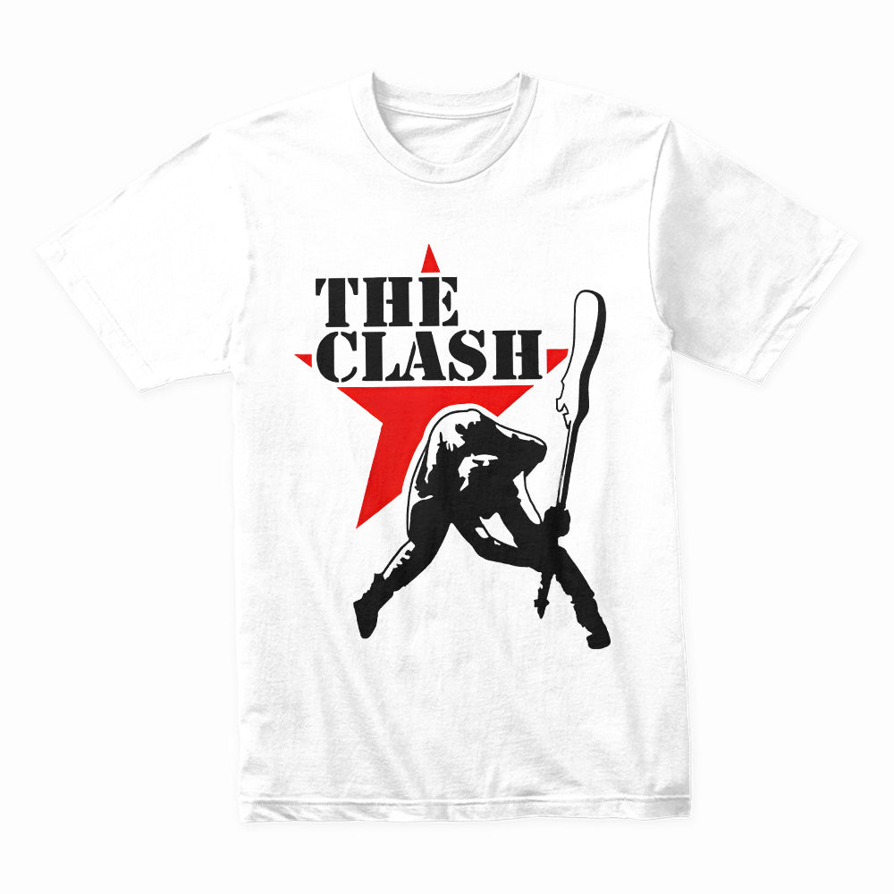 The Clash-Inspired Rebel Star Graphic T-Shirt