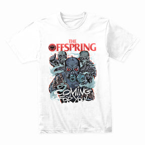 The Offspring "Coming for You" Gas Mask Soldiers Punk Rock T-Shirt