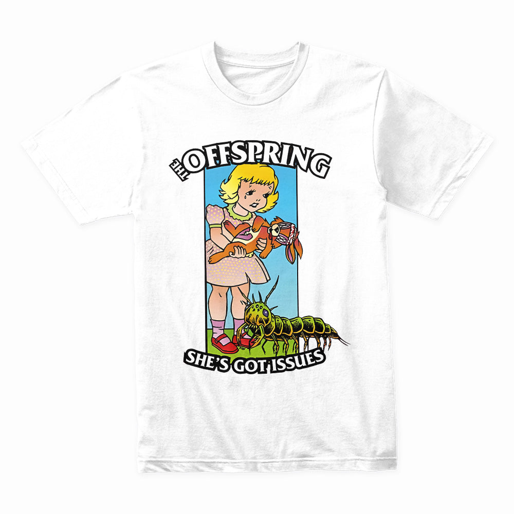 The Offspring "She's Got Issues" Retro Cartoon Punk Rock T-Shirt