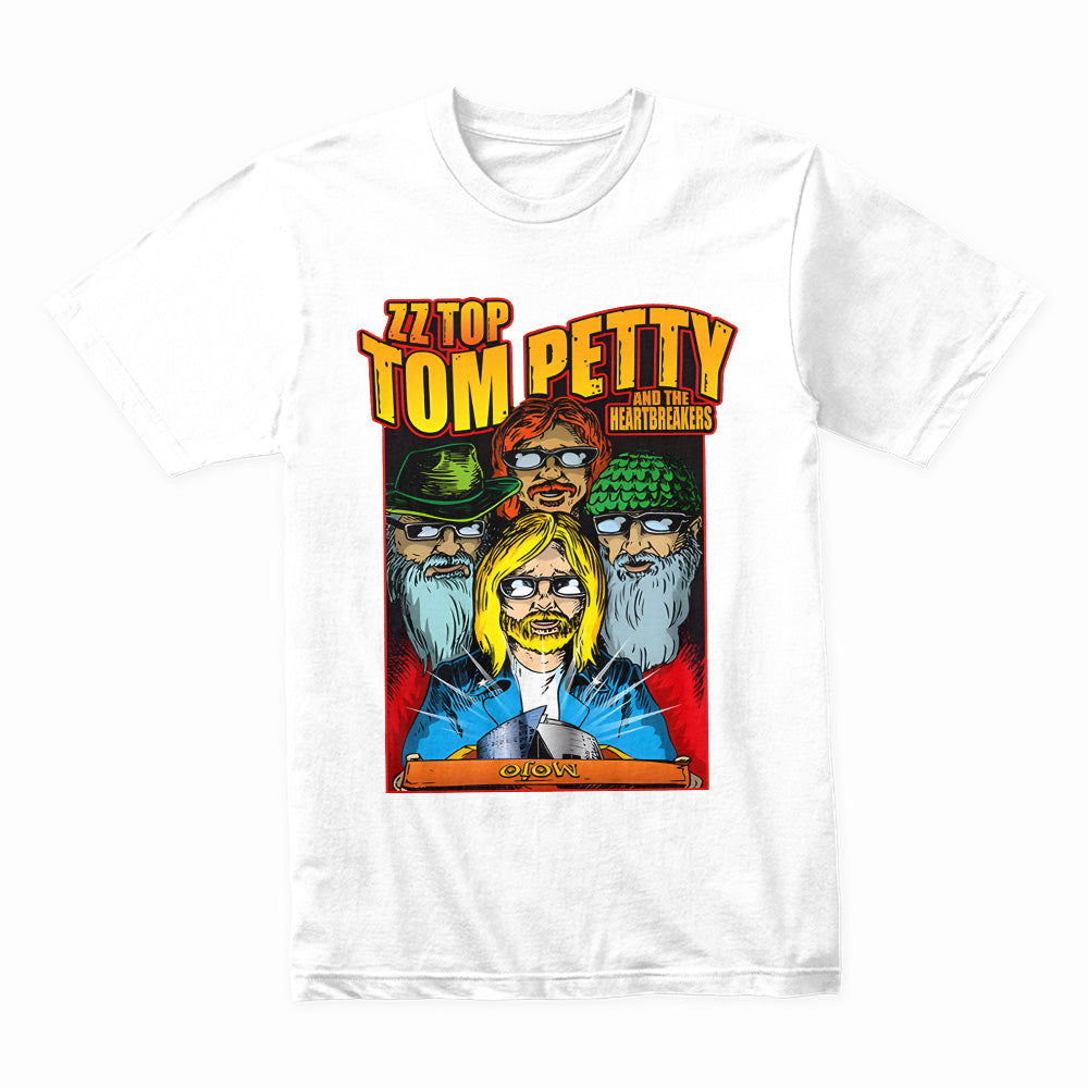 ZZ Top & Tom Petty and the Heartbreakers Retro Rock Tour T-Shirt