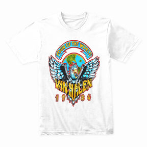 Van Halen "Tour of the World 1984" Vintage Rock T-Shirt