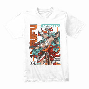 Yamato One Piece Waifu T-Shirt – Bold Samurai Warrior Anime Design