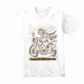 Zombie Rider – King of Destruction Biker T-Shirt