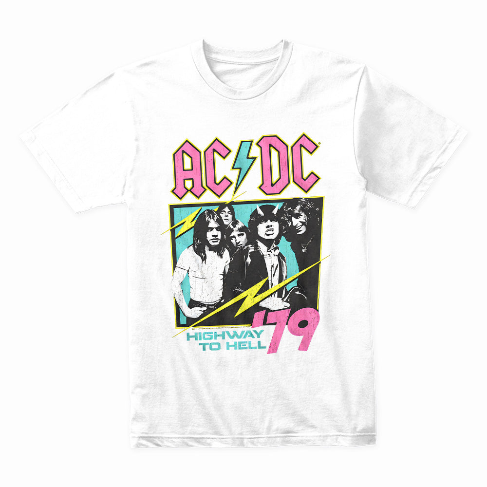 AC/DC "Highway to Hell '79" Retro Tour Graphic T-Shirt