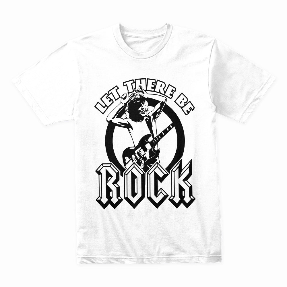 AC/DC "Let There Be Rock" Vintage-Inspired Blackout T-Shirt