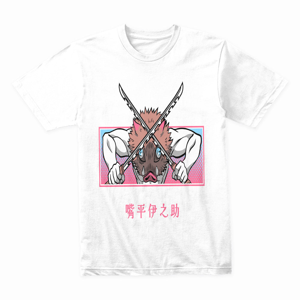 Demon Slayer Inosuke Hashibira T-Shirt – Bold Samurai Beast Breathing Anime Tee