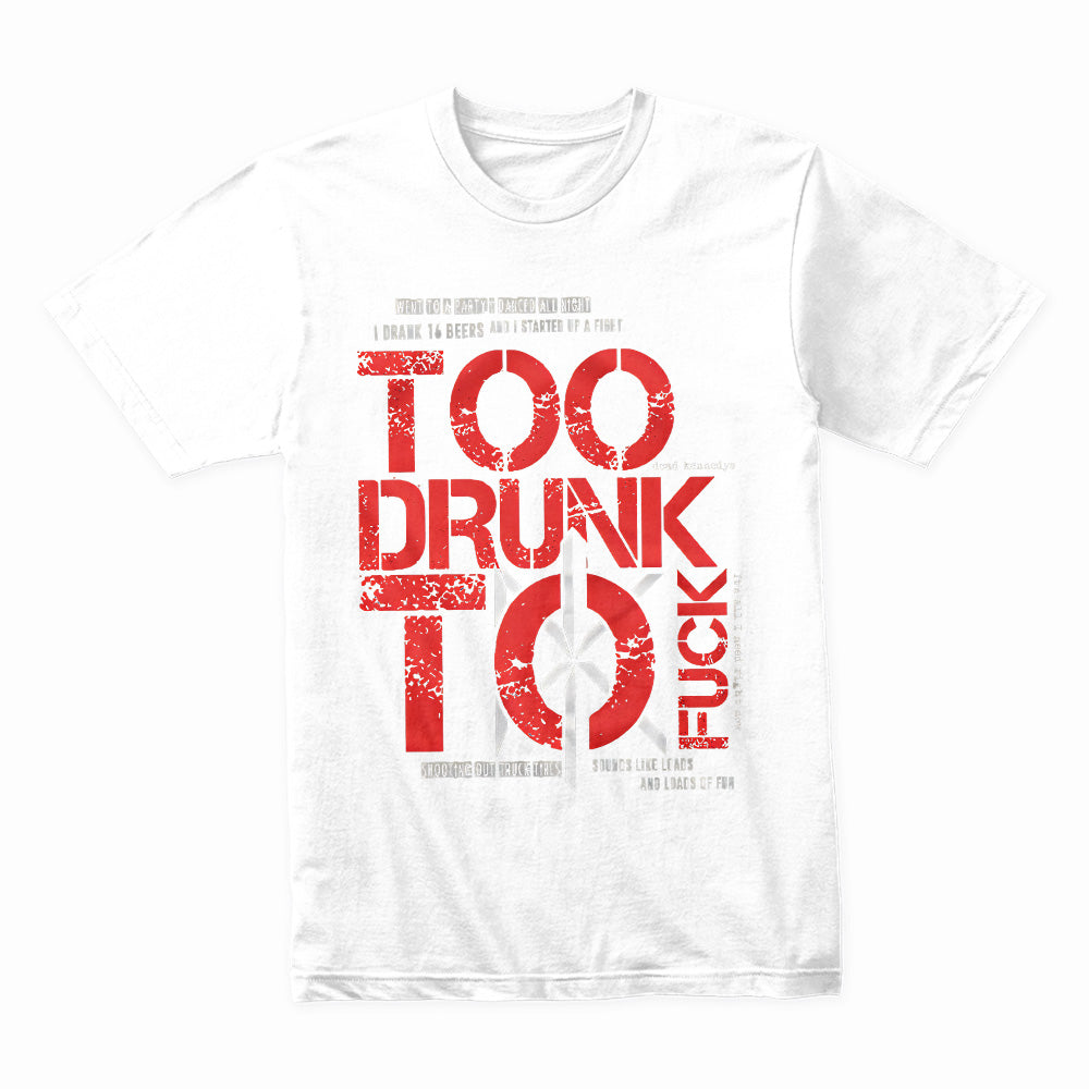 Dead Kennedys Too Drunk to F*** Punk Rock T-Shirt – Bold Statement Design