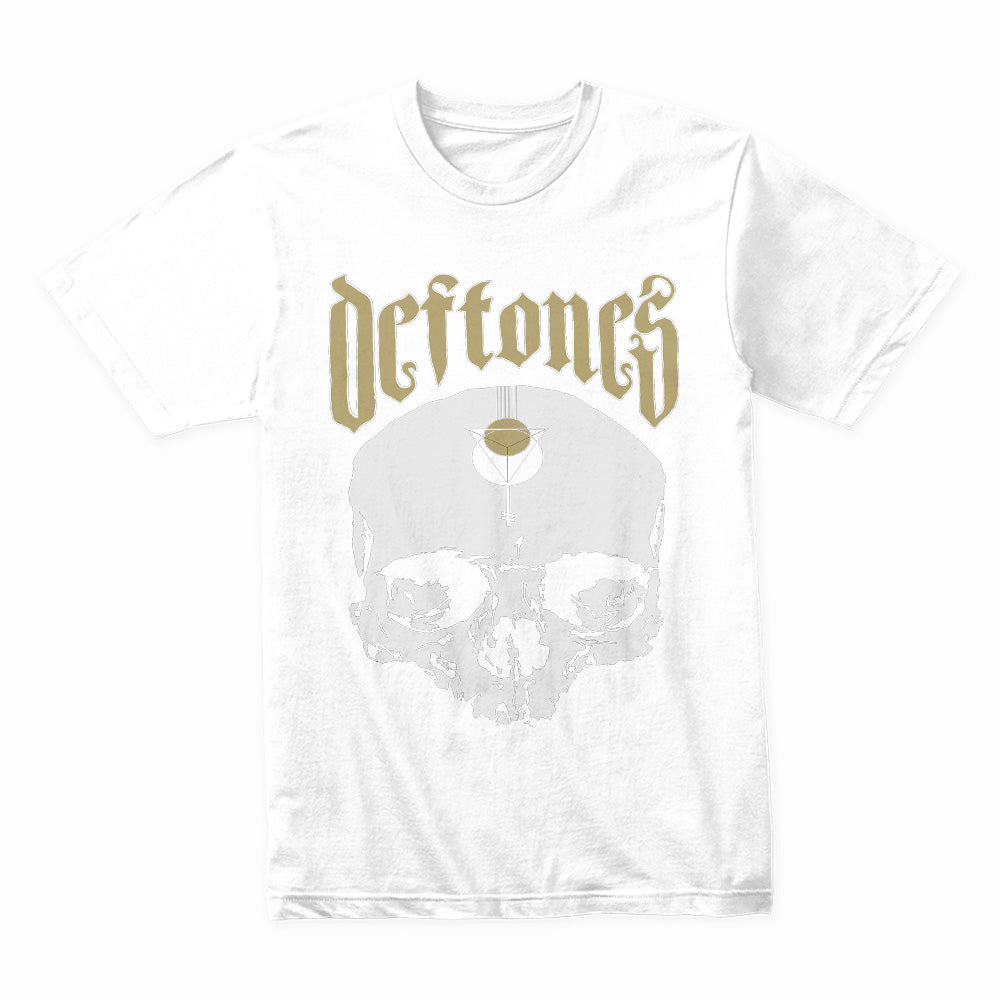 Deftones Gothic Skull T-Shirt – Dark Alternative Metal Band Tee