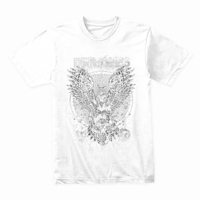 Deftones Mystical Owl & Skull T-Shirt – Dark Metal Aesthetic Tee