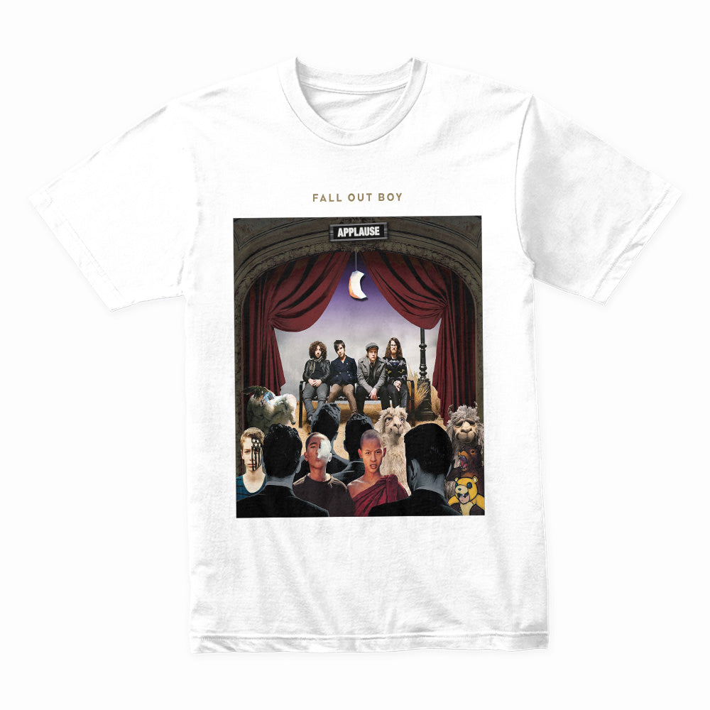 Fall Out Boy "Applause" Surreal Theater Graphic T-Shirt