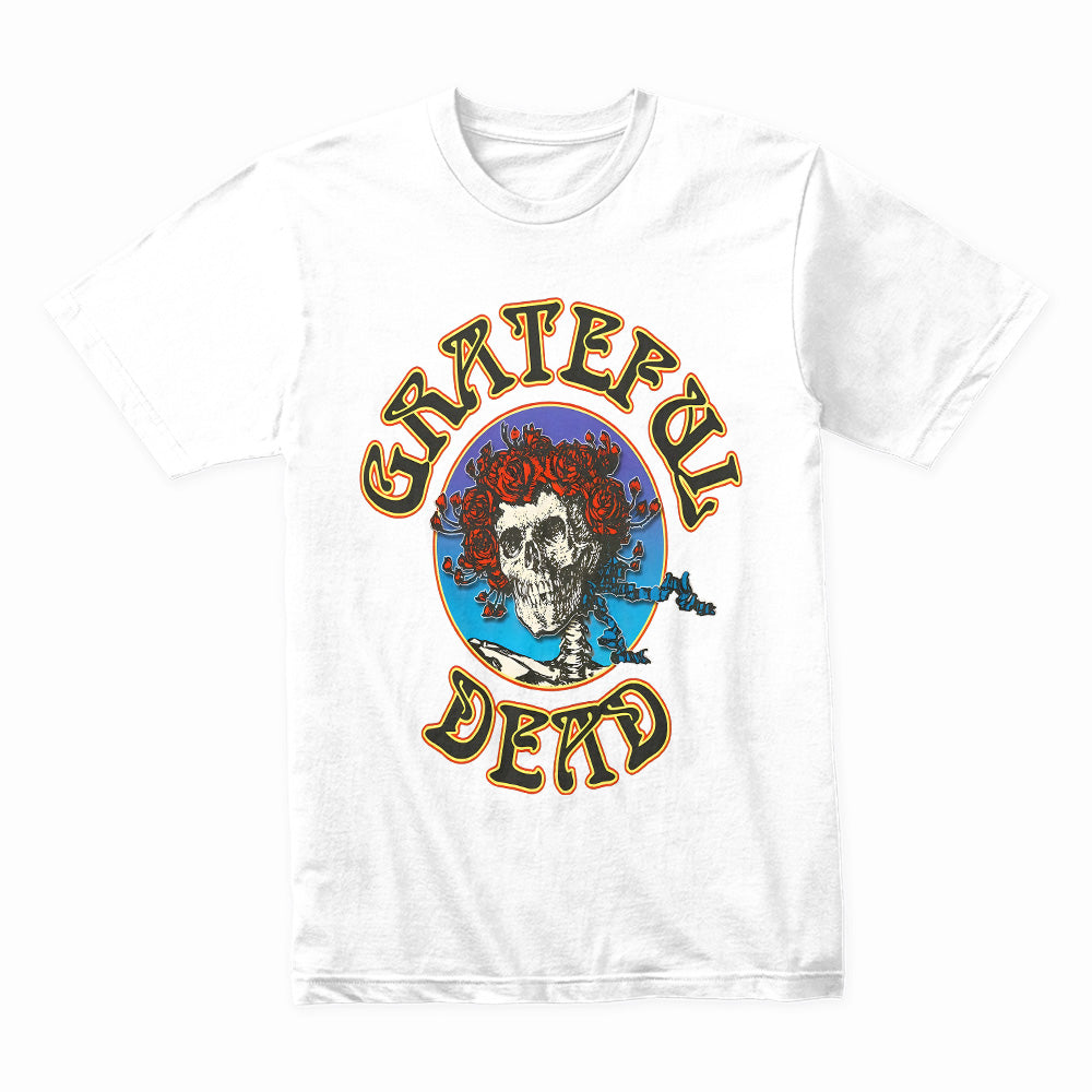 Grateful Dead "Skull & Roses" Classic Vintage Rock T-Shirt