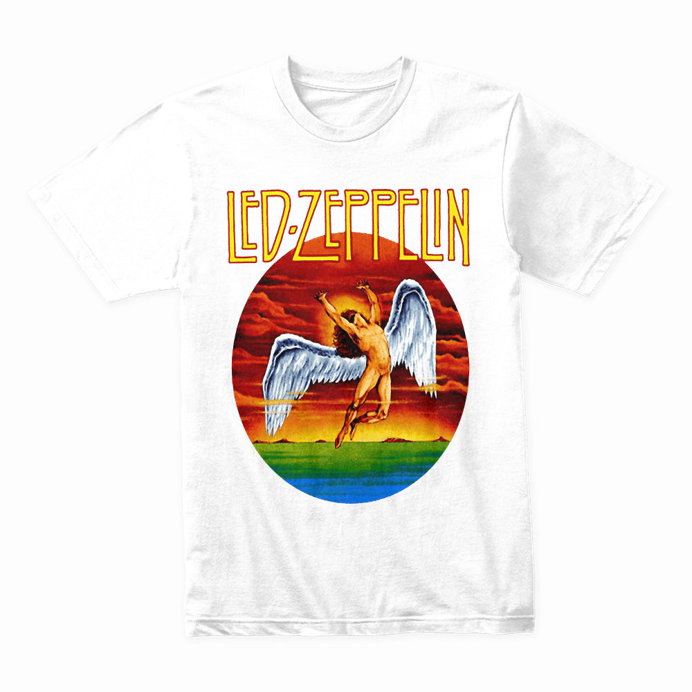 Led Zeppelin Swan Song T-Shirt – Classic Rock Angelic Artwork
