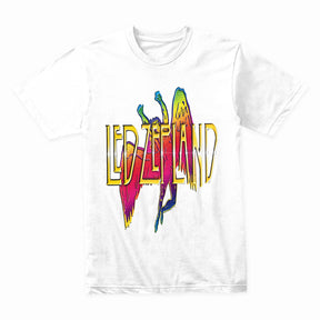 Led Zeppelin Psychedelic Art T-Shirt – Vibrant Retro Rock Design