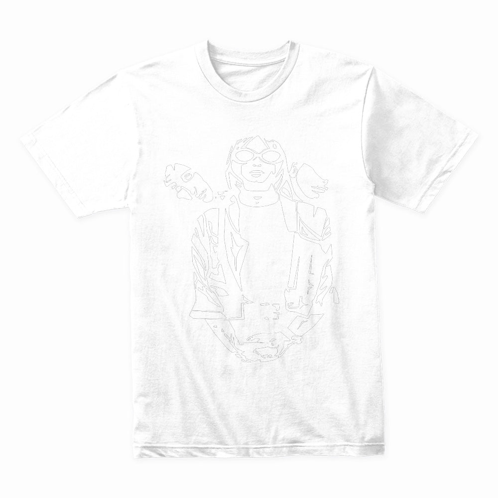 Nirvana Minimalist Stencil T-Shirt – Grunge Rock Tribute