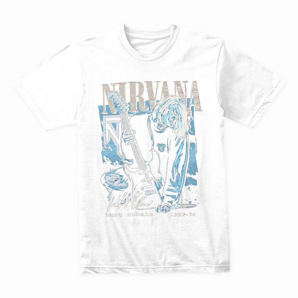 Kurt Cobain Tribute T-Shirt – Nirvana Grunge Rock Legend
