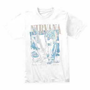 Kurt Cobain Tribute T-Shirt – Nirvana Grunge Rock Legend