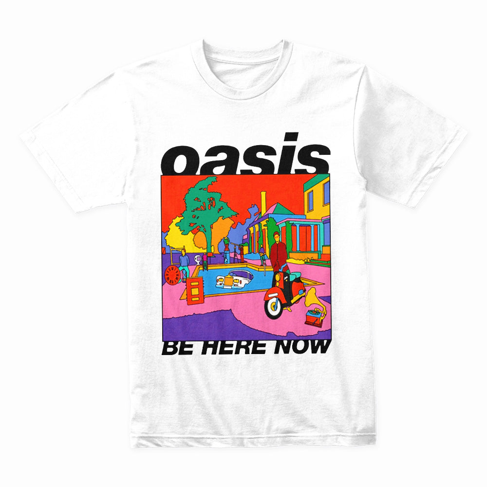 Oasis "Be Here Now" Psychedelic Album Art T-Shirt