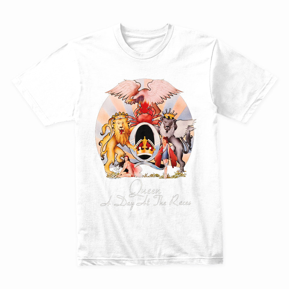 Queen "A Day at the Races" T-Shirt – Classic Album Artwork Tribute