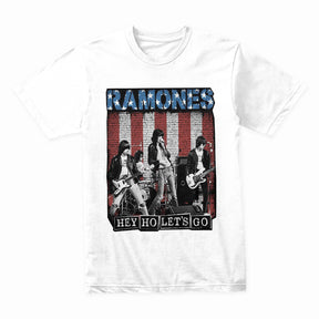 Ramones "Hey Ho, Let’s Go" American Flag T-Shirt