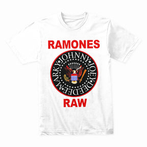 Ramones "Raw" T-Shirt – Classic Punk Rock Eagle Logo Tee