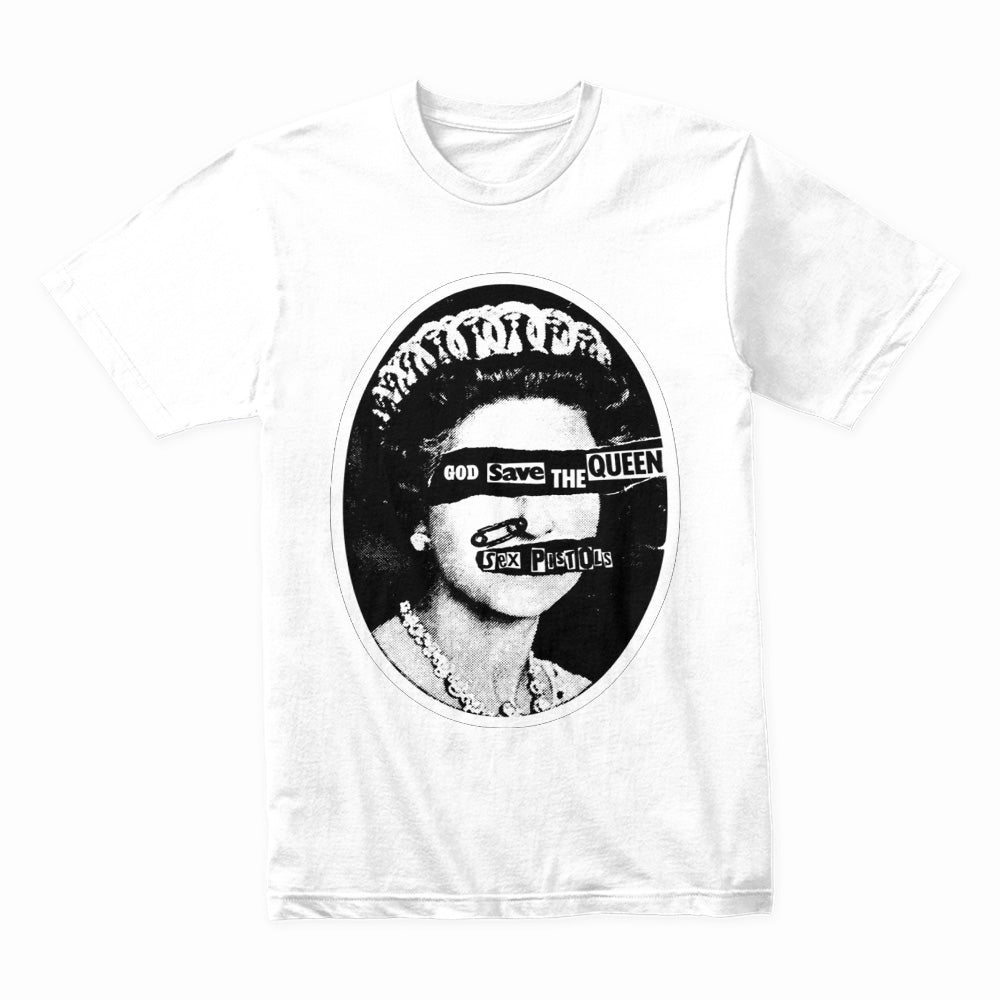 Sex Pistols "God Save The Queen" Punk Rock T-Shirt – Iconic Anarchy Graphic Tee