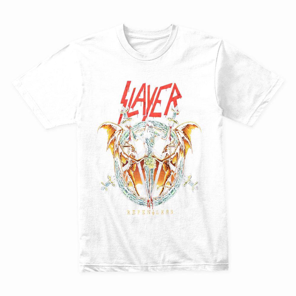 Slayer "Repentless" Pentagram & Swords Graphic T-Shirt – Thrash Metal Icon