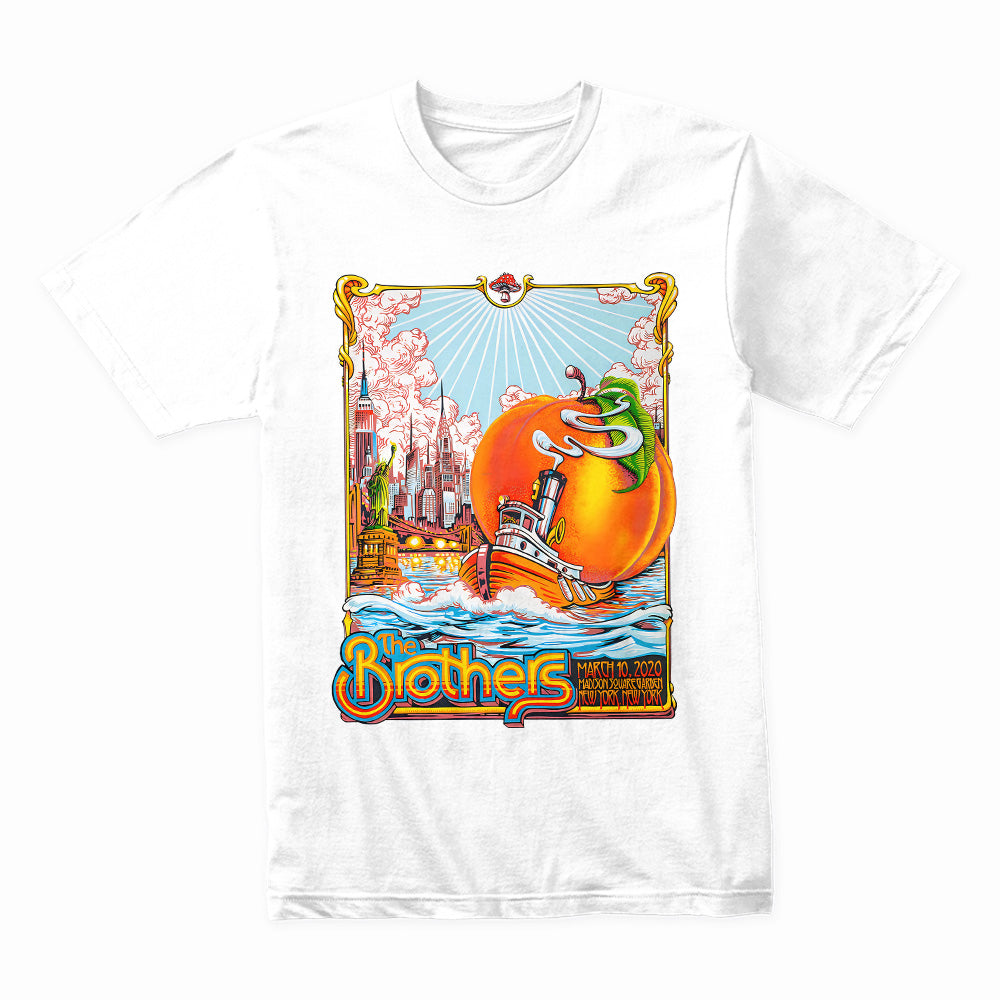 The Brothers (Allman Brothers Tribute) 2020 Madison Square Garden Concert T-Shirt
