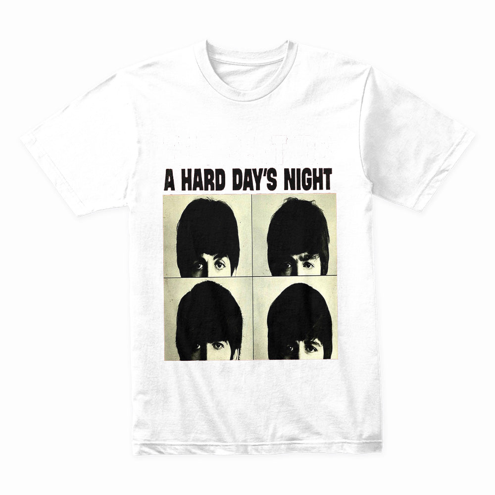The Beatles "A Hard Day’s Night" Vintage T-Shirt – Classic Rock Album Tribute
