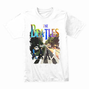 The Beatles "Abbey Road Holographic" T-Shirt – Iconic Rock Tribute Tee