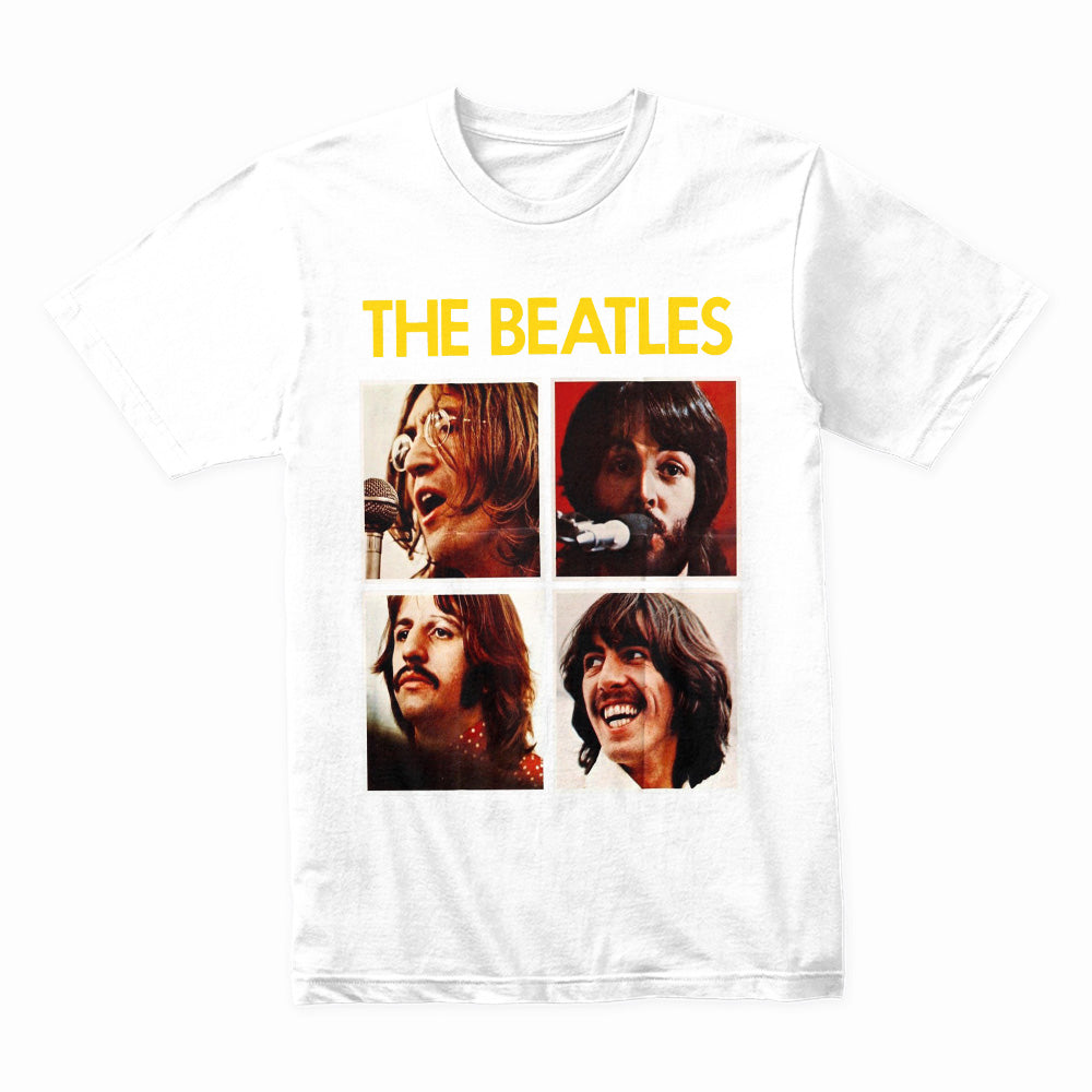 The Beatles "Let It Be Live" T-Shirt – Classic Rock Legends Tribute Tee