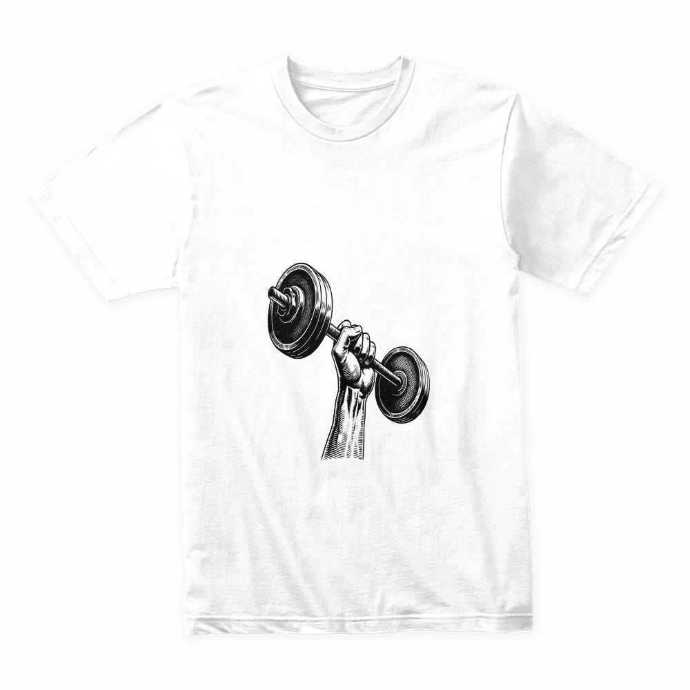 "Heavy Metal – No Heavy, No Gain" Workout T-Shirt
