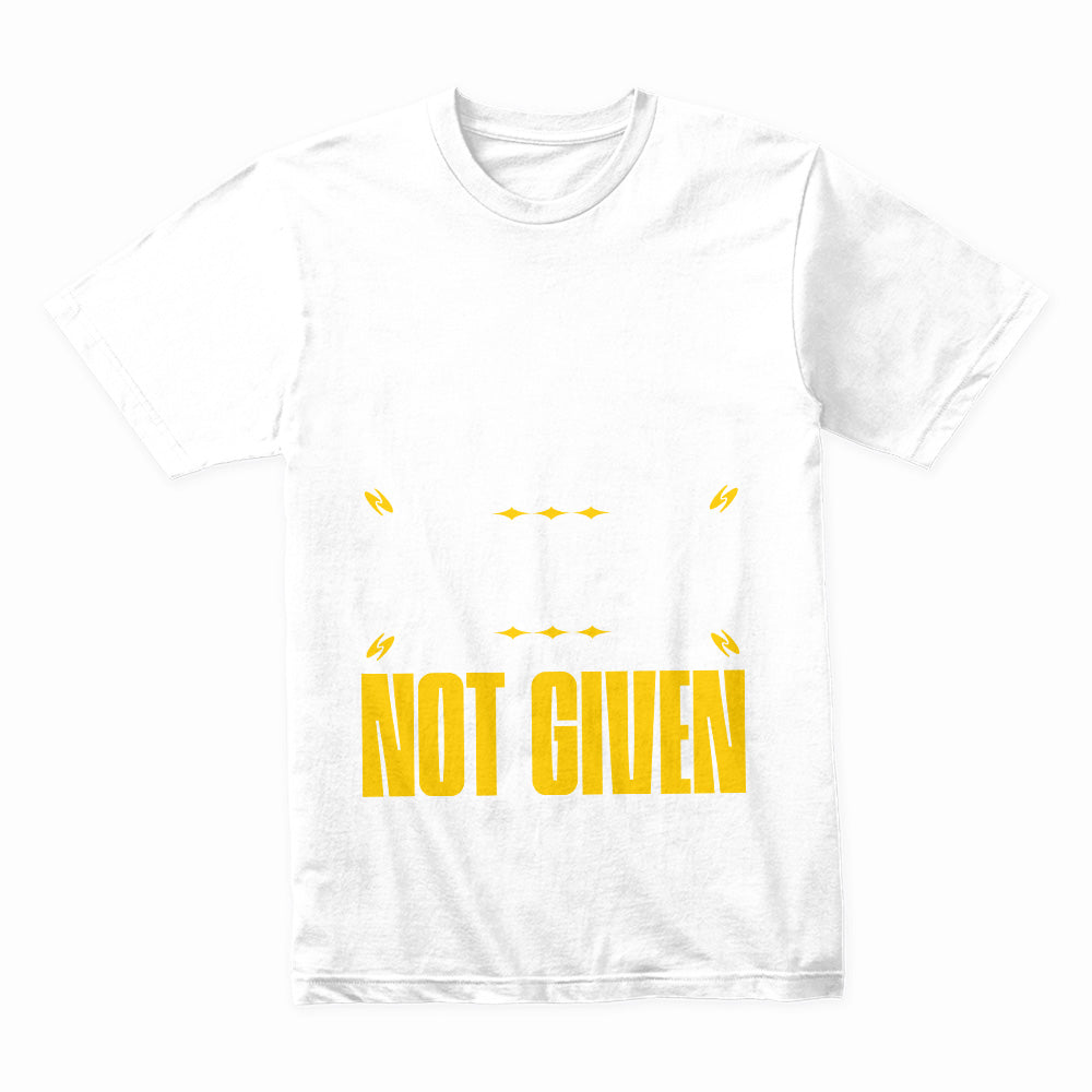"Earned Not Given" Motivational Gym T-Shirt – Fitness & Workout Apparel