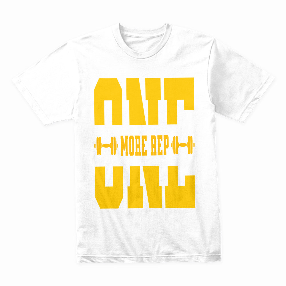 "One More Rep" Motivational Gym T-Shirt – Push Beyond Limits