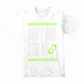 "Don't Quit Stay Fit Motivational Gym T-Shirt – Bold Fitness Apparel"