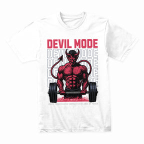"Devil Mode" Hardcore Gym T-Shirt – Unleash Your Inner Beast