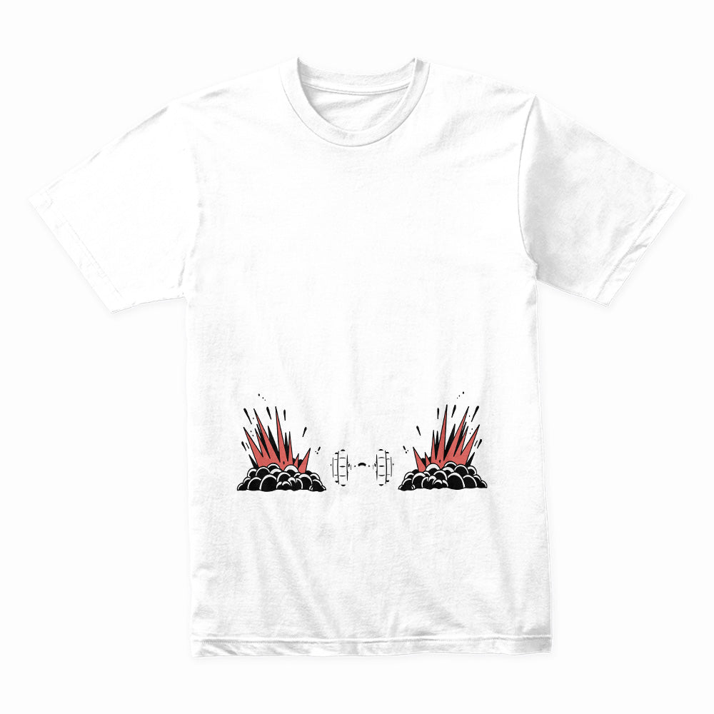 "Beast Mode - Never Give Up" Motivational Gym T-Shirt