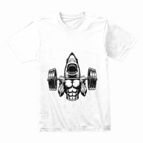 "Shark Mode" Gym T-Shirt – Never Stop Swimming, Dream Body
