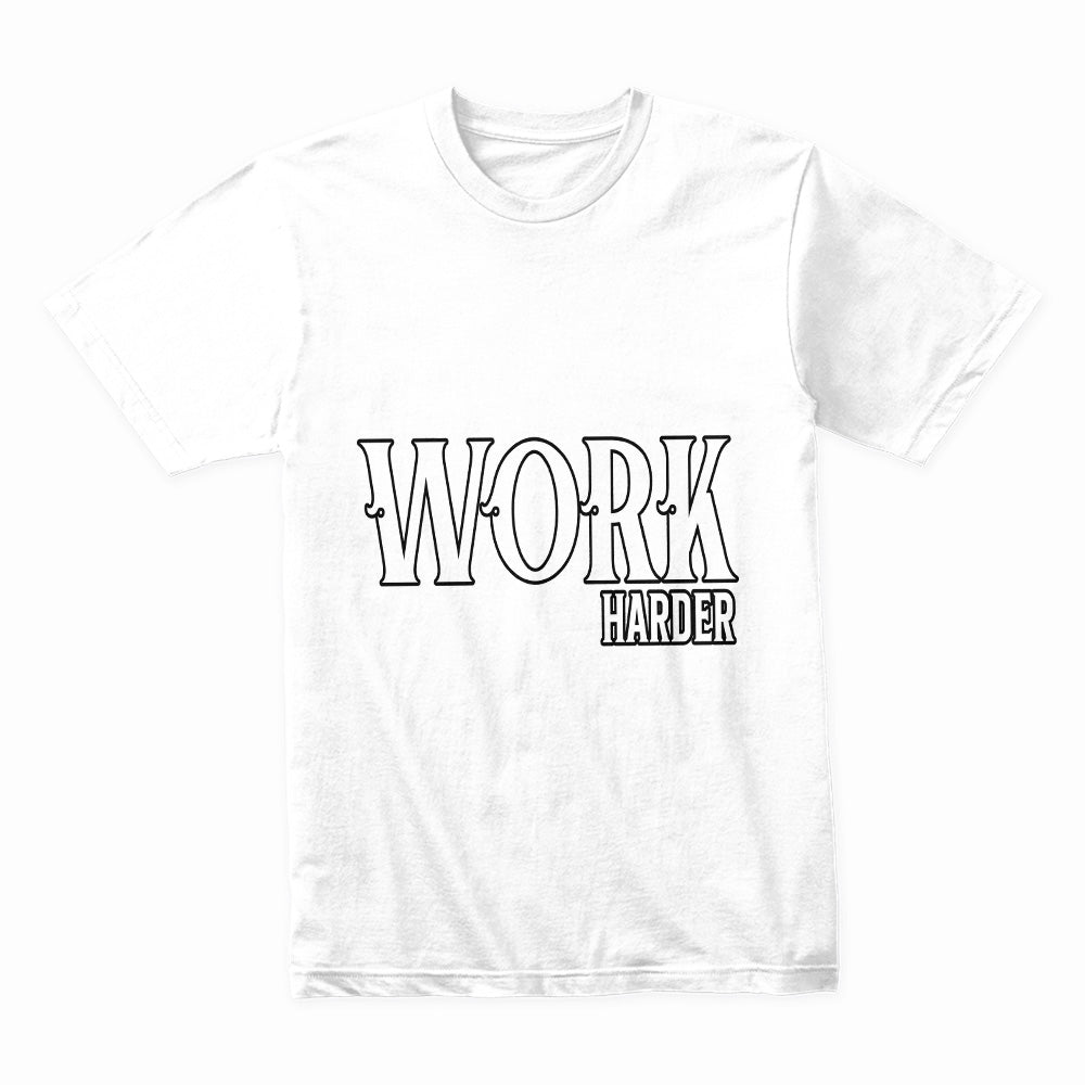 "Nobody Cares, Work Harder" Motivational Gym T-Shirt – Hustle & Grind