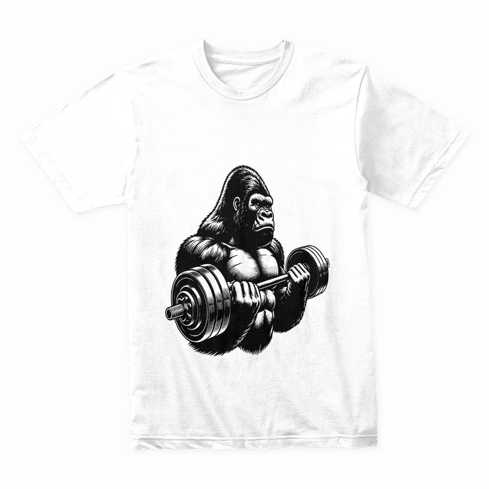 "Stay Focus and Beast" Gorilla Gym T-Shirt – Hardcore Fitness & Bodybuilding Tee