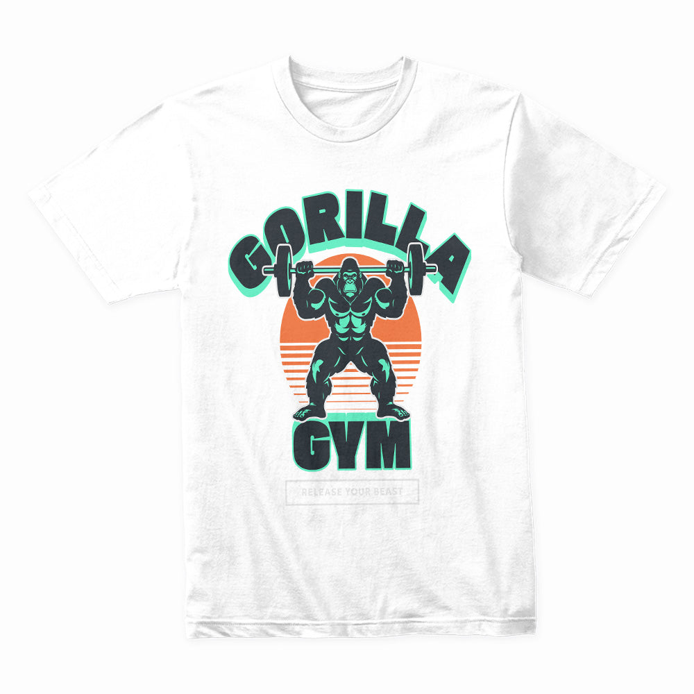 "Gorilla Gym" Powerlifting T-Shirt – Unleash Your Inner Beast