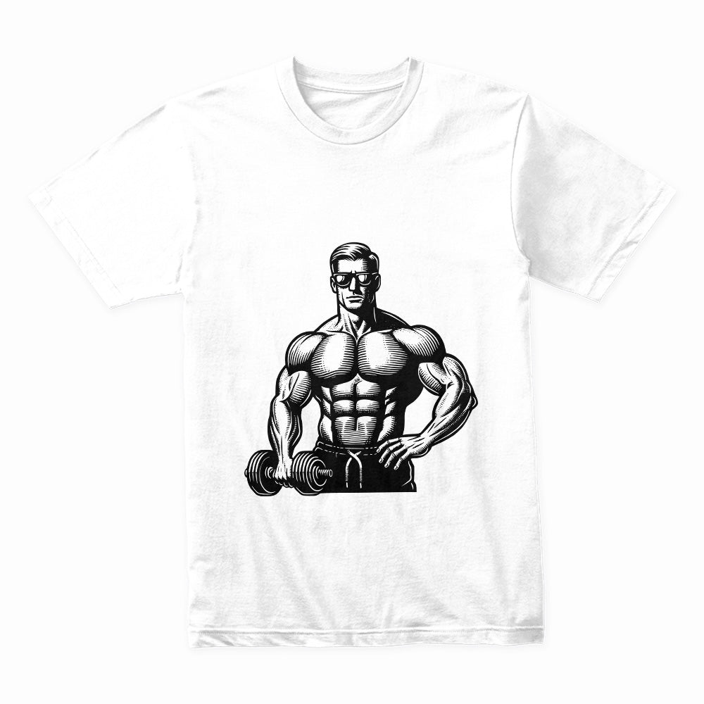 Dream Big – Bodybuilding & Fitness Motivational Black T-Shirt